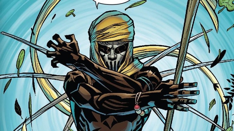 Tetu in the Marvel comic books