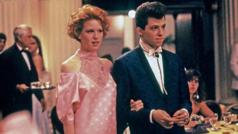 Molly Ringwald and Jon Cryer in Pretty in Pink