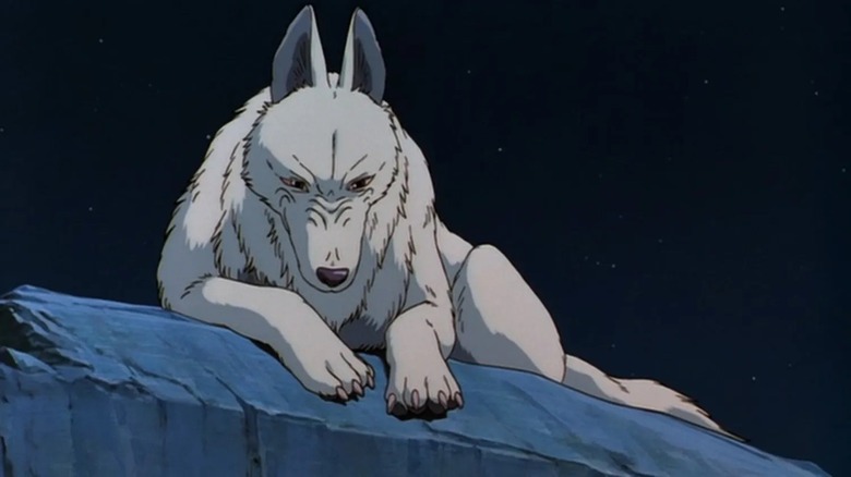 Princess Mononoke Moro Wolf