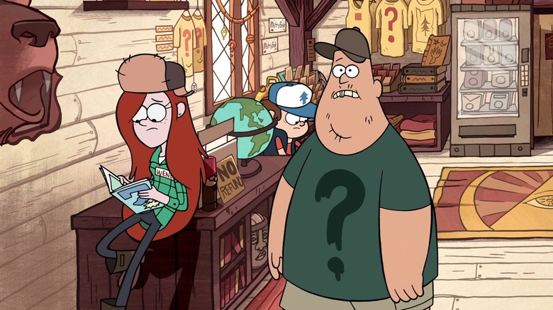 gravity falls wendy and soos lounge inside mystery shack