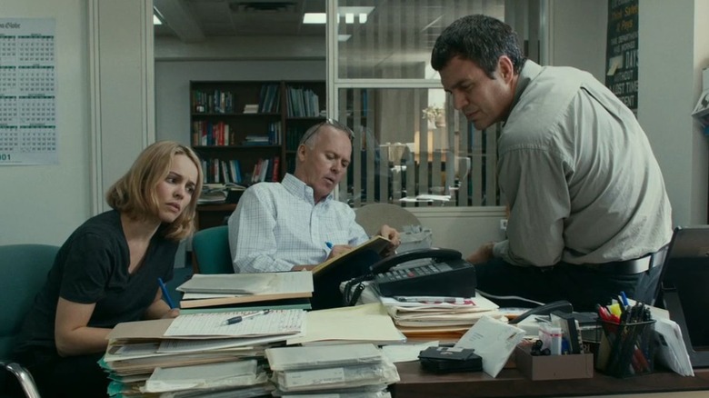 Rachel McAdams, Michael Keaton, Mark Ruffalo, Spotlight