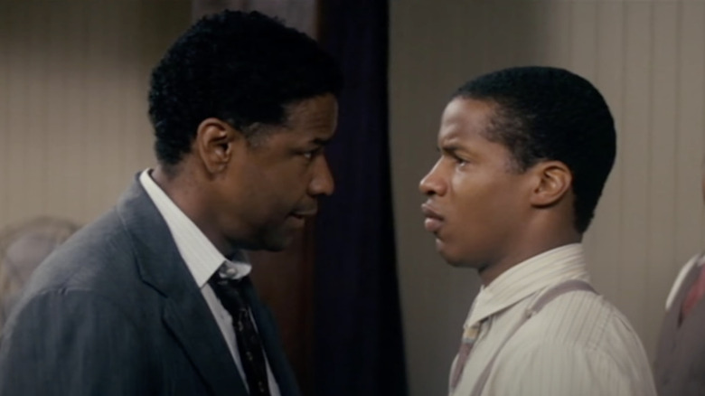 Denzel Washington and Nate Parker in The Great Debaters