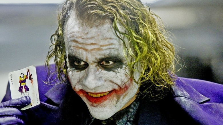 Heath Ledger as the Joker