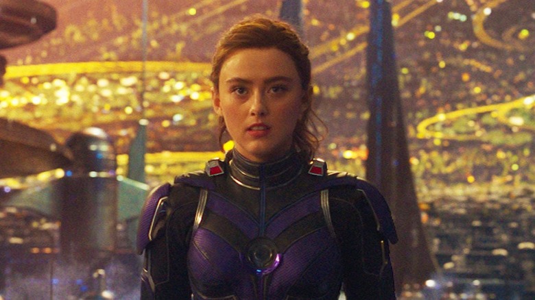 Kathryn Newton in ant suit Ant-Man and the Wasp: Quantumania