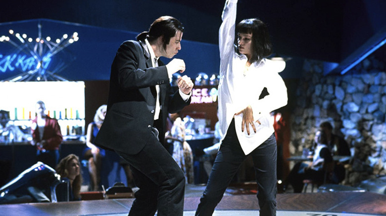 Uma Thurman and John Travolta in Pulp Fiction