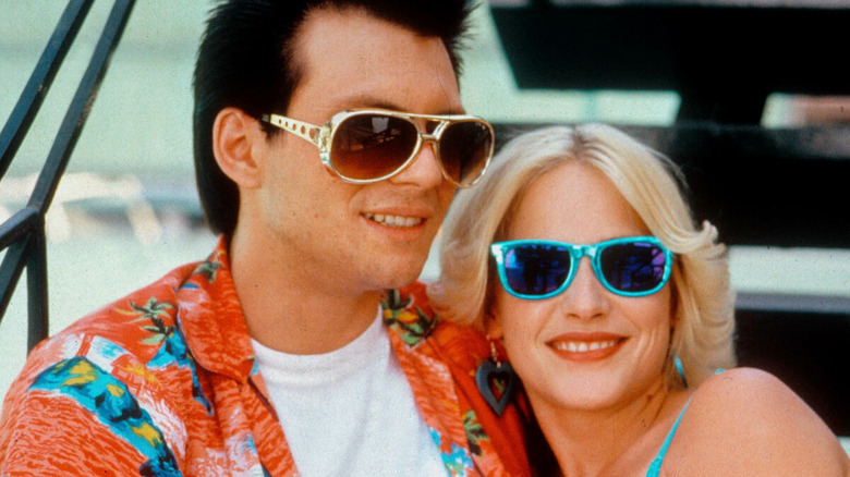 Christian Slater and Patricia Arquette in True Romance