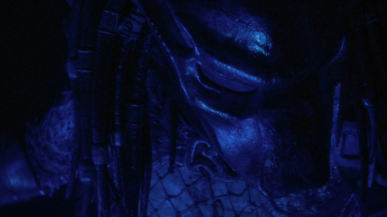 The Predator in blue light