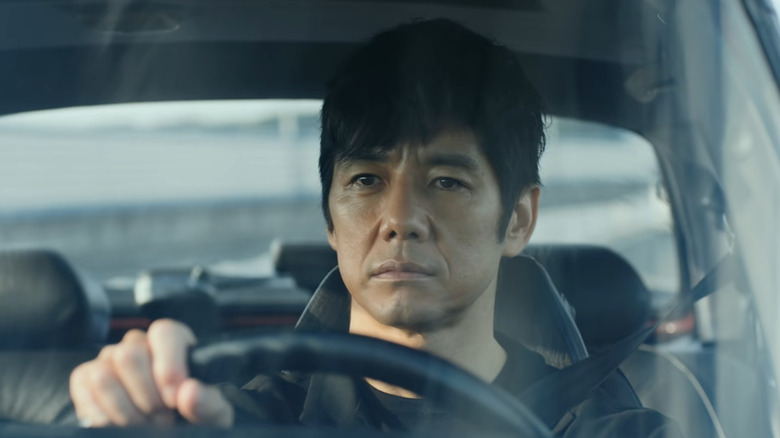 Hidetoshi Nishijima driving