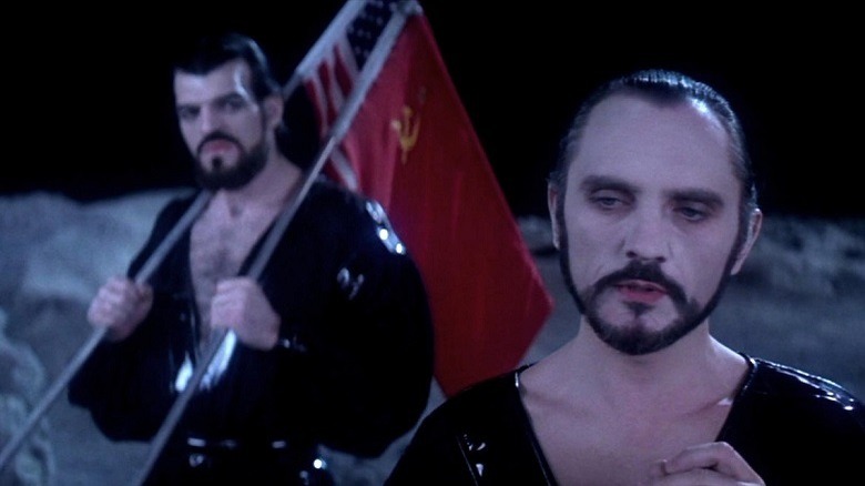 General Zod and Non on the surface of the moon
