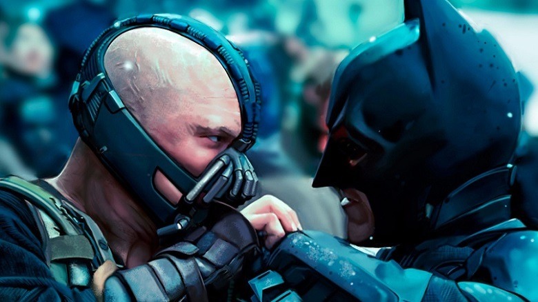 Batman confronts Bane