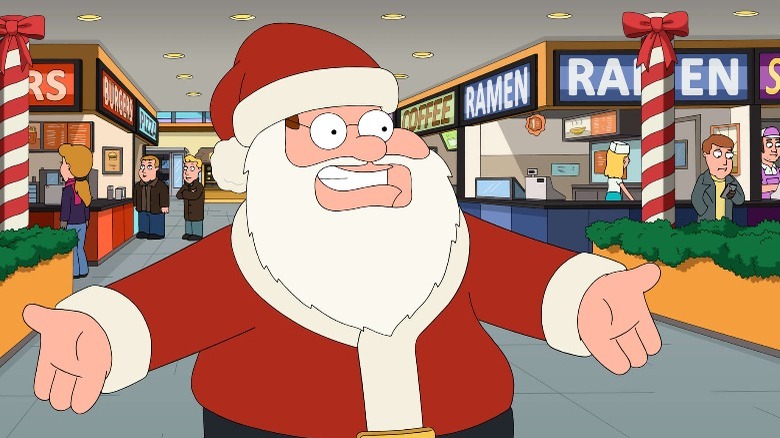 Peter Griffin as Santa Claus 