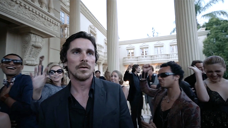 Christian Bale in Knight of Cups