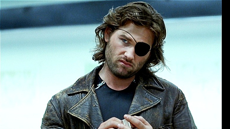 Snake Plissken stares derisively