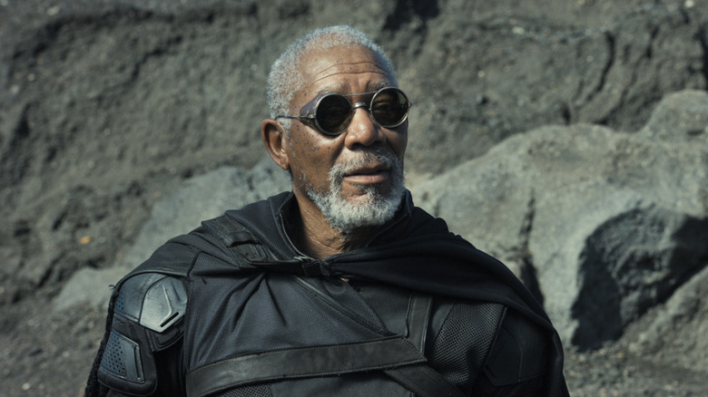 Morgan Freeman future sunglasses