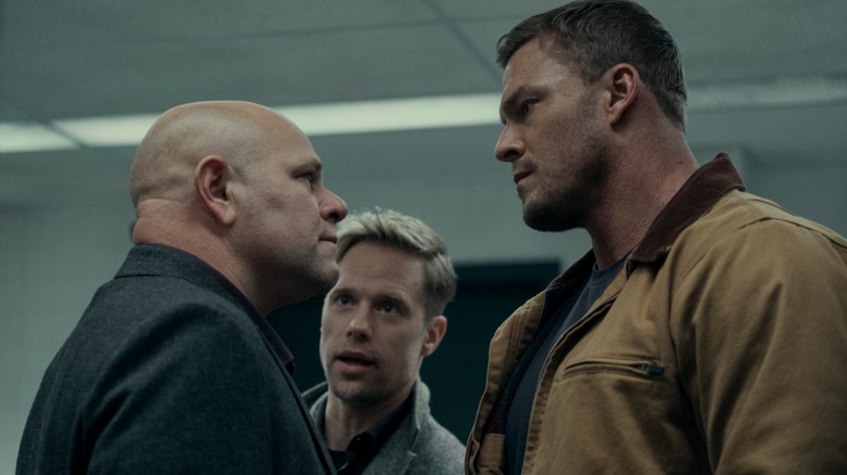 Domenick Lombardozzi, Shaun Sipos, Alan Ritchson, Reacher