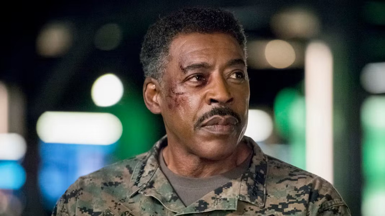 Ernie Hudson as General Stewart on Arrow