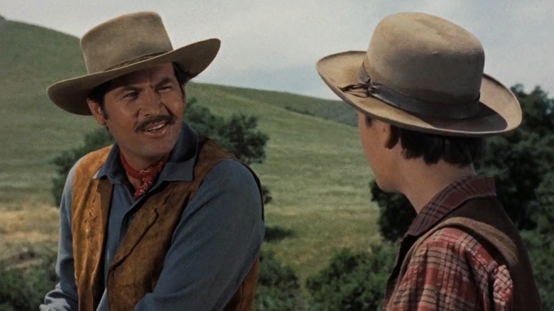 Fess Parker as the ultimate tough-love dad in Old Yeller