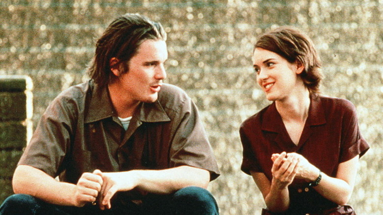 Ethan Hawke and Winona Ryder in Reality Bites