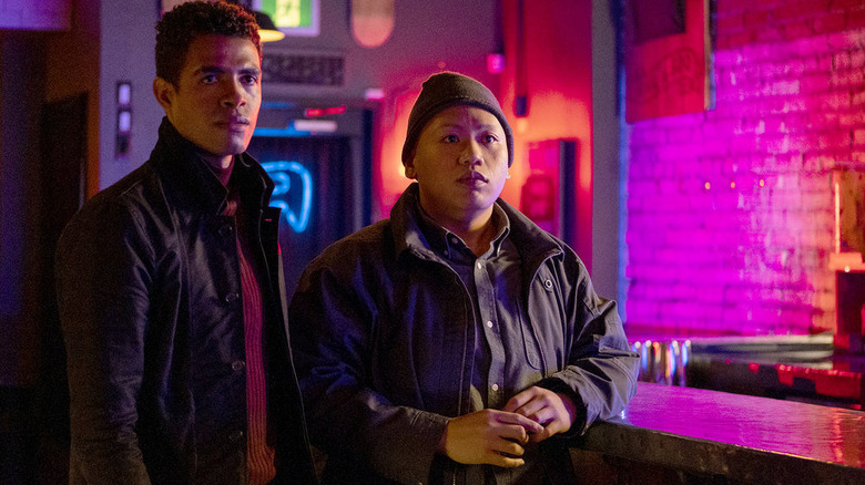 Mandela Van Peebles as Maurice and Jacob Batalon as Reginald in Reginald the Vampire