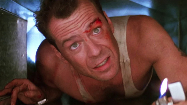 Bruce Willis in Die Hard