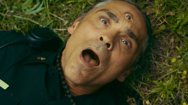 Zahn McClarnon as Officer Big in Reservation Dogs