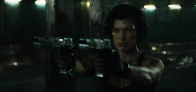 Milla Jovovich vs Wesker, Cena final, Resident Evil 4: Recomeço