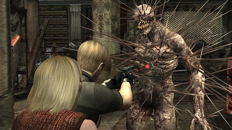 Gameplay footage from Resident Evil 4