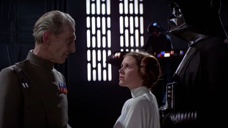 Peter Cushing, Carrie Fisher Star Wars A New Hope