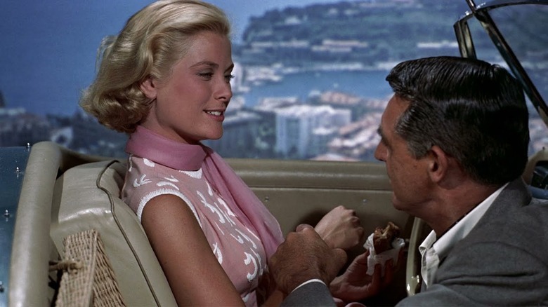 Grace Kelly and Cary Grant