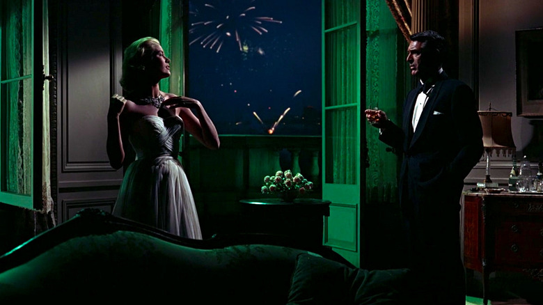 Grace Kelly and Cary Grant