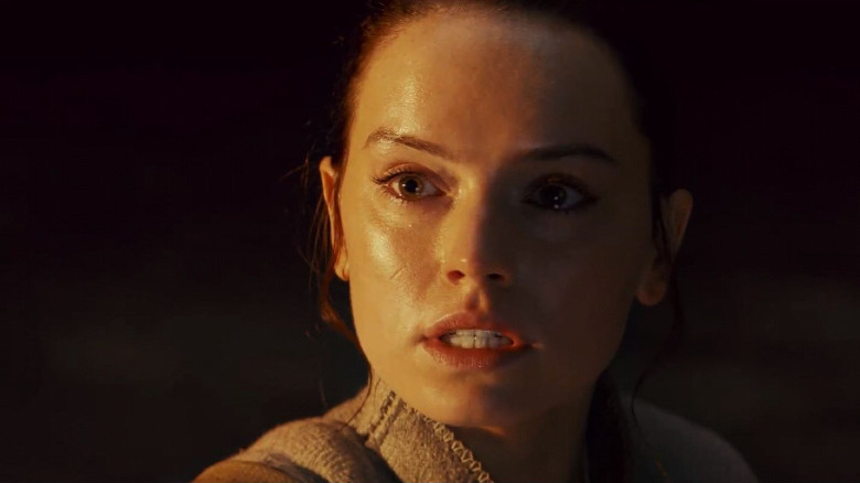 Daisy Ridley in Star Wars: The Last Jedi