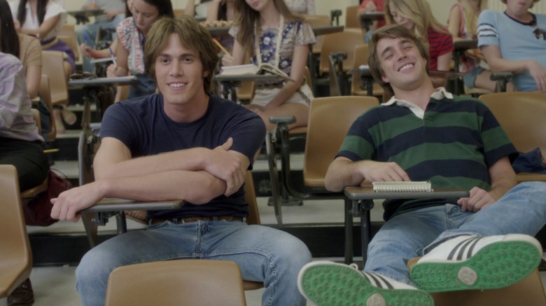 Blake Jenner and Temple Baker in Everybody Wants Some!!