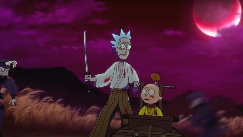 The Samurai & Shogun episode of Rick and Morty