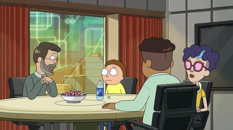 Rick and Morty, Morty at a pitch meeting