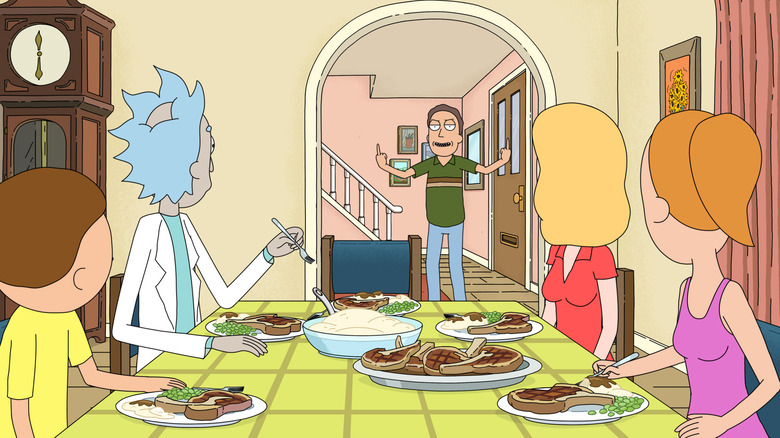 Rick and Morty Season 6 middle fingers