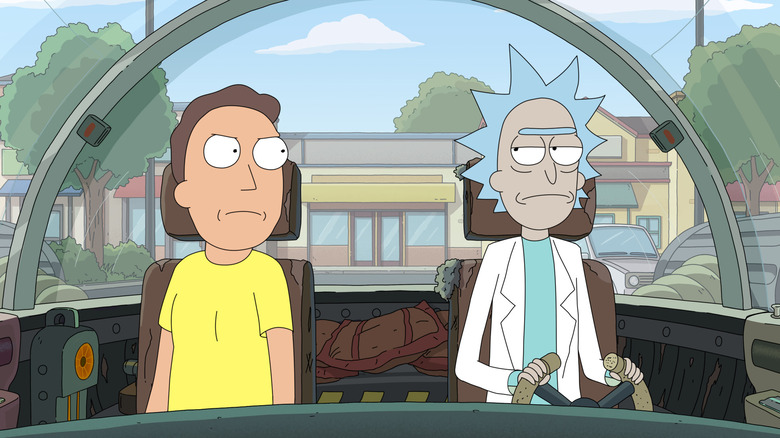 Rick and Morty Season 6 side eye