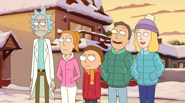 Rick and Morty Season 6 cold weather