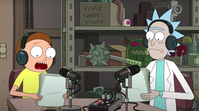 Rick and Morty Season 6 podcasting