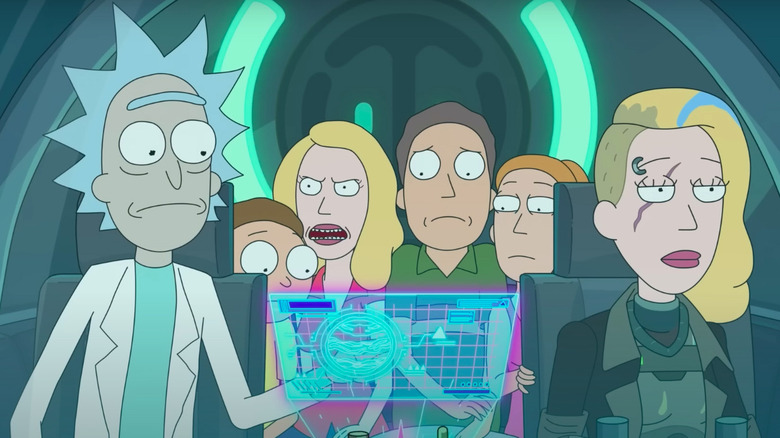 Rick and Morty Season 6 angry passengers