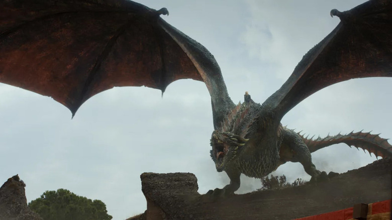 A dragon in House of the Dragon