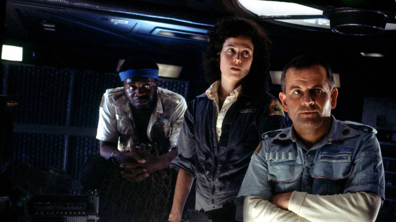 Sigourney Weaver stars in Alien (1979)