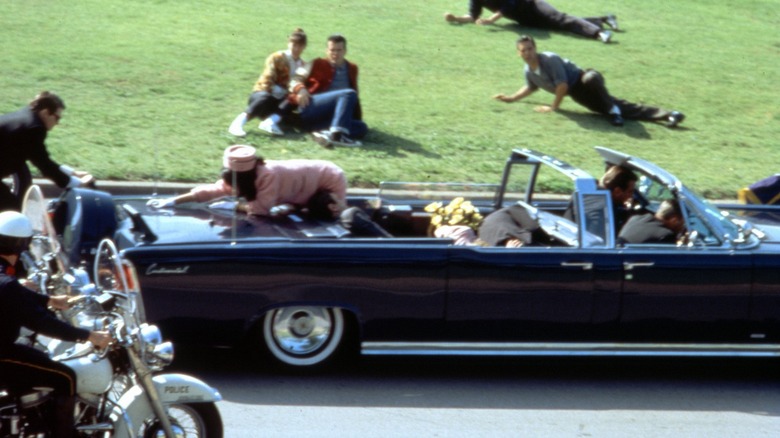 Zapruder Film Jacqueline Kennedy Onassis