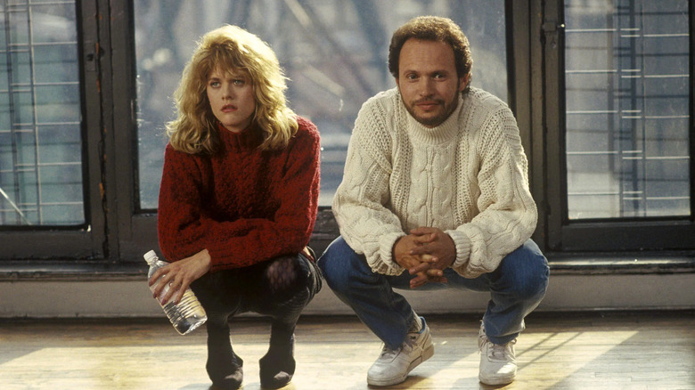 Meg Ryan as Sally Albright and Billy Crystal as Harry Burns in When Harry Met Sally...