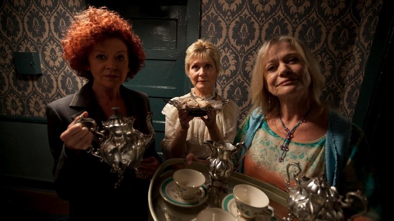 Patricia Quinn, Dee Wallace, and Meg Foster in The Lords of Salem