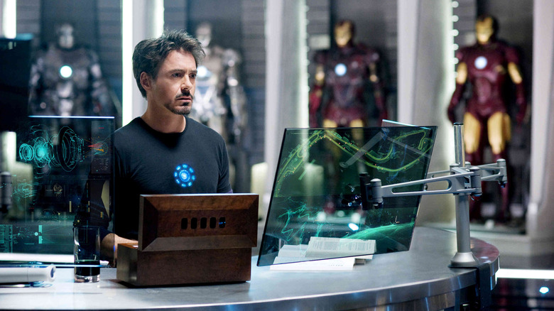 Robert Downey Jr as Tony Stark in Iron Man 2