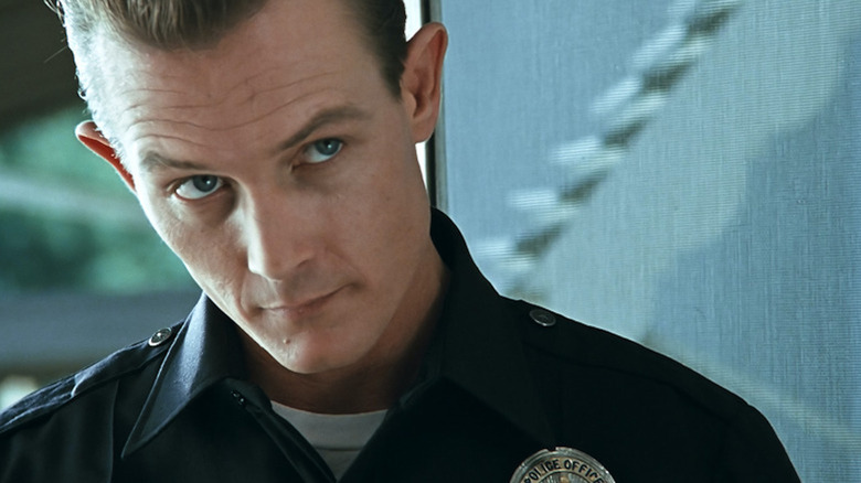 Robert Patrick is steely and unbelievable as the T-1000 