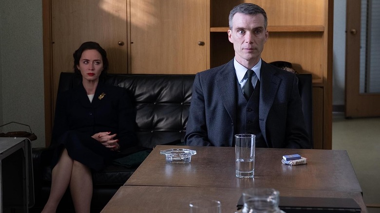 Emily Blunt and Cillian Murphy in Oppenheimer