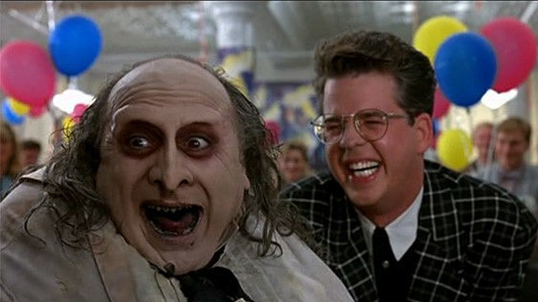 The Penguin with Josh (Steve Witting) in Tim Burton's Batman Returns (1992)