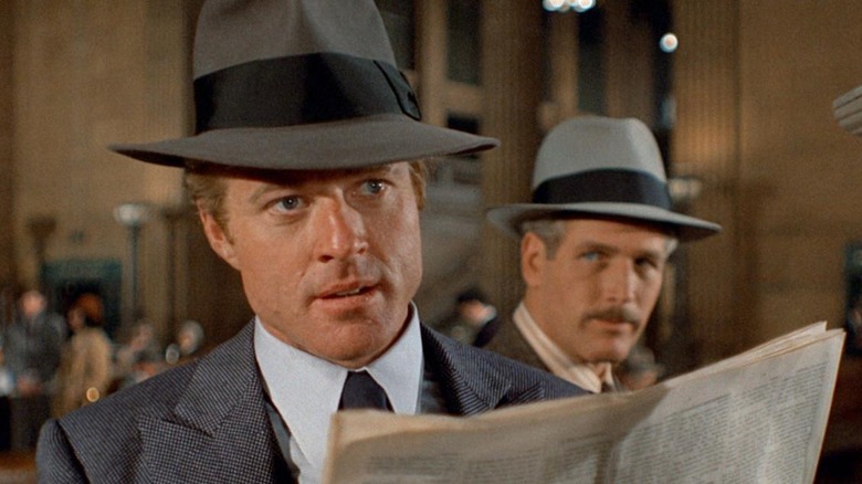 Robert Redford, Paul Newman in The Sting