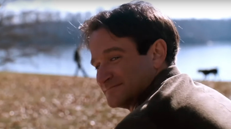 Robin Williams and Ethan Hawke in Dead Poets Society